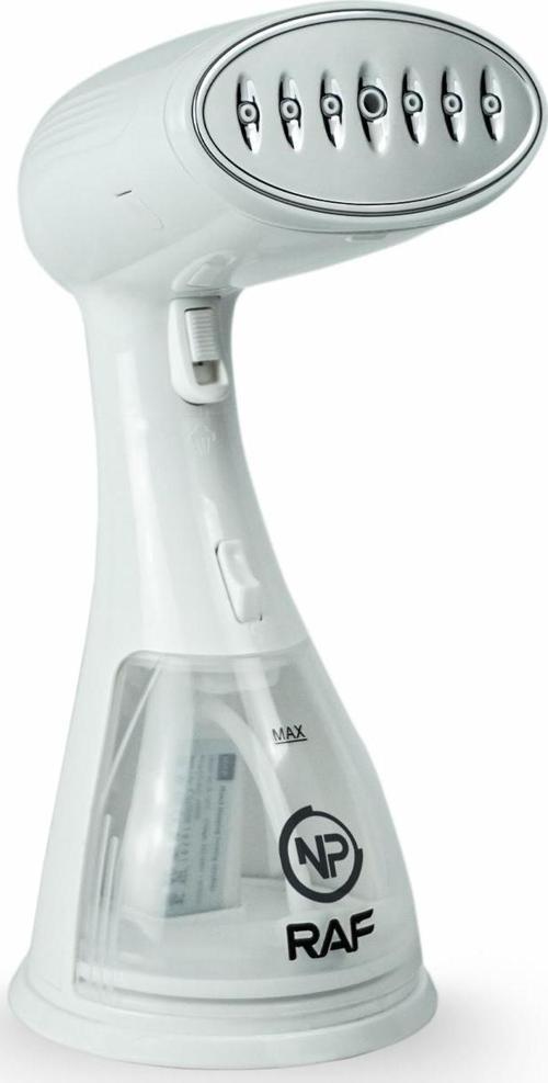 RAF R1214W Düzleştirici ve Kırışık Giderici 1500W Çelik Başlık Taşınabilir Dikey Ütü-Beyaz