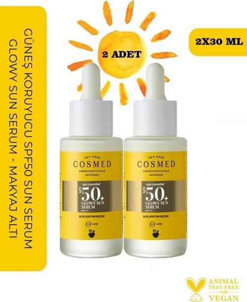 Glowy Sun Serum SPF50 30 ml 2 Adet