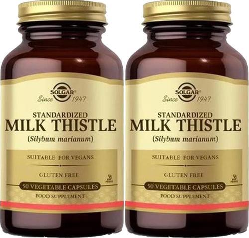 Milk Thistle 100 mg 50 Kapsül 2 Adet