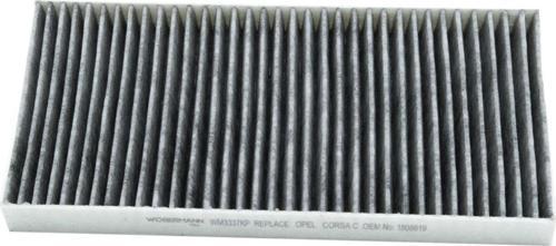 Mercedes-Benz C-Serisi Coupe C 230 Kompressor 2001-2002 Karbonlu Polen Filtresi