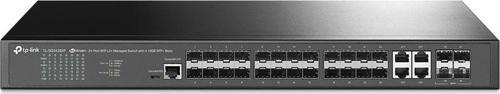TL-SG3028XF 20 Port SFP 4 Port 10-100-1000 Mbps 4 Port 10GE SFP+  L2 Yönetilebilir Switch