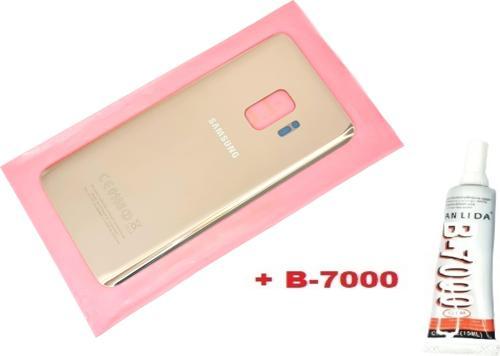 Samsung Galaxy S9 Arka Pil Batarya Kapağı (CAM+B-7000) GOLD