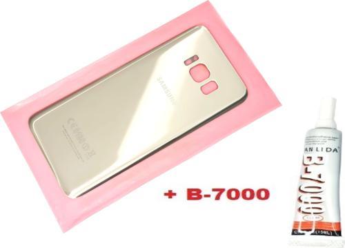 Samsung Galaxy S8 Arka Pil Batarya Kapağı (CAM+B-7000) GRİ