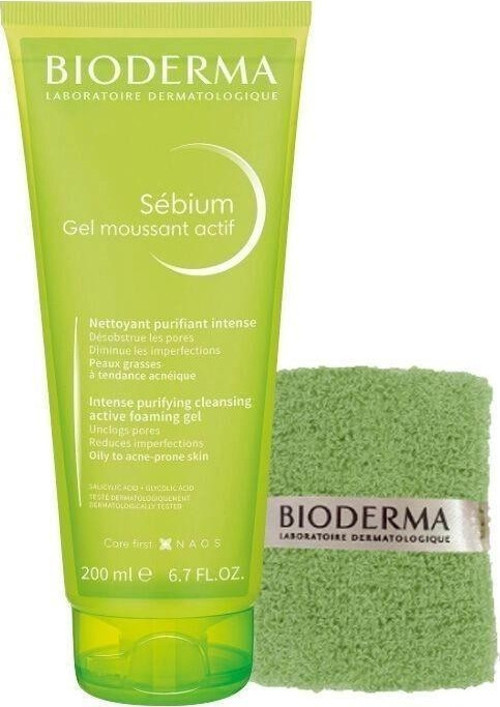 Sebium Foaming Actif Gel 200 ML + Bilek Havlusu