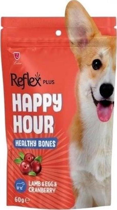 Happy Hour Sağlıklı Kemikler için Destekleyici Köpek Ödül Maması 60 Gr