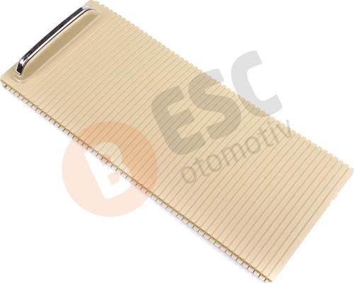 VW Passat B8 3G B8L Arteon CC 3G086253 için Orta Konsol Bardak Tutucu Sürgü Panjur Kapağı Bej
