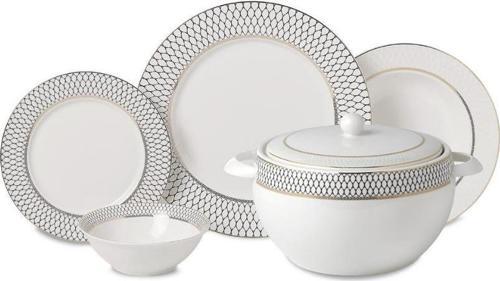 Perla Collection Bone Porselen  Yemek Takımı 60 Parça A8362