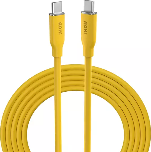Silky USB-C to USB-C 1m PD 3.1 480Mbps 140W Süper Hızlı Şarj/Data Kablosu