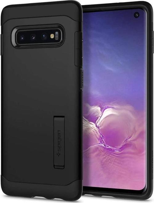 Galaxy S10 ile Uyumlu Kılıf Slim Armor Black