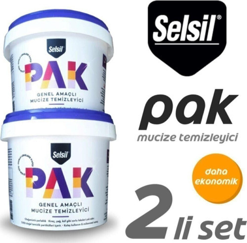Pak Genel Amaçlı Mucize Temizleyici 500 gr 2li
