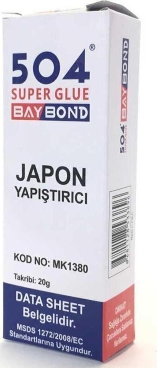 Baybond 504 Japon Yapıştırıcı 20 gr 1 Adet