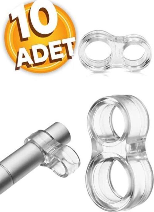 Beşel 10 Adet Plastik Kapı Kolu Stoperi Kapı Kolu Tamponu