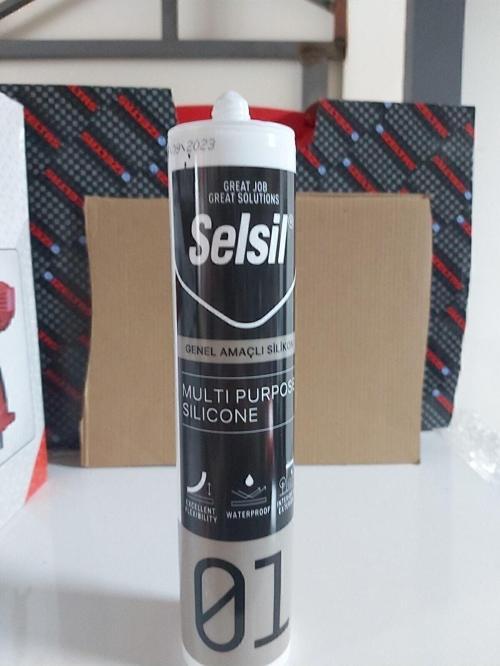 Silikon Genel Amaçlı Şeffaf 280 Gr