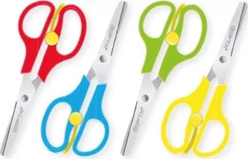 Küt Uçlu Yaylı Plastik Gövdeli Çocuk Makası K703