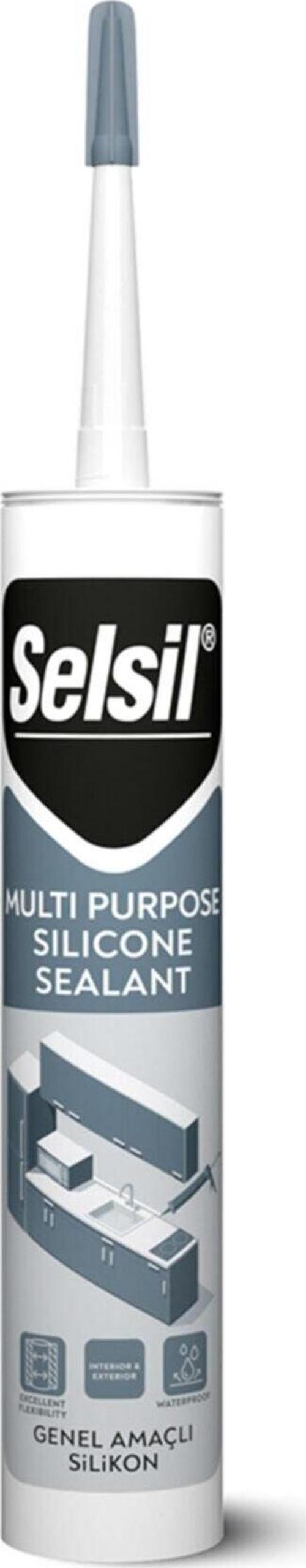 Genel Amaçlı Şeffaf Silikon 280 gr