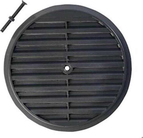 Siyah Doğalgaz Menfez Kapağı Ventilasyon