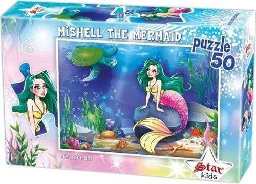 Deniz Kızı Mishell, 50 Parça Puzzle