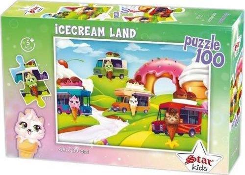 Dondurma Ülkesi, 100 Parça Puzzle