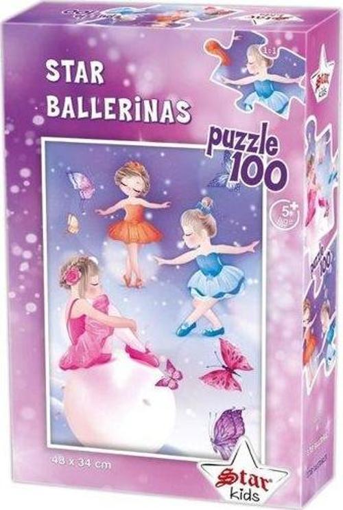 Balerinler, 100 Parça Puzzle