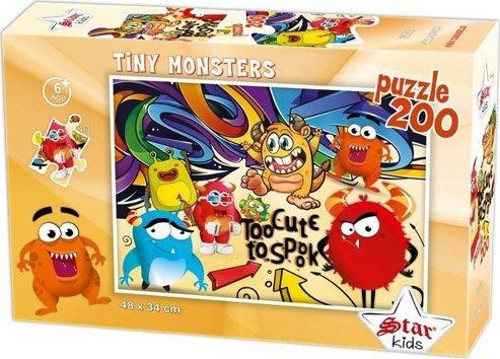 Minik Canavarlar, 200 Parça Puzzle