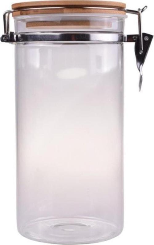 Mada Kilitli Cam Saklama Kabı 1300ml 20Cm B0794