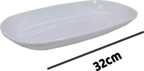 Melamin Kırılmaz Kayık Tabak 32cm 083