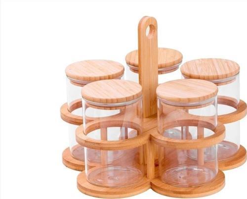 Sorrel 6 Parça Standlı Baharatlık Büyük B5788