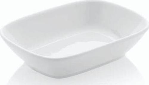 Ent. Otel 17 Cm Tekli Kare Kayık Tabak