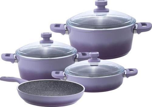 Titan Granit 7 Parça Set Mor