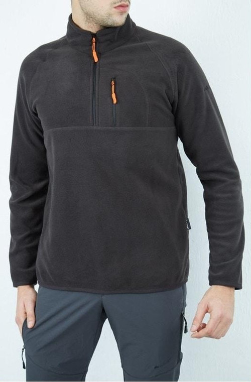 Gamma Yarım Fermuarlı Erkek Outdoor Polar