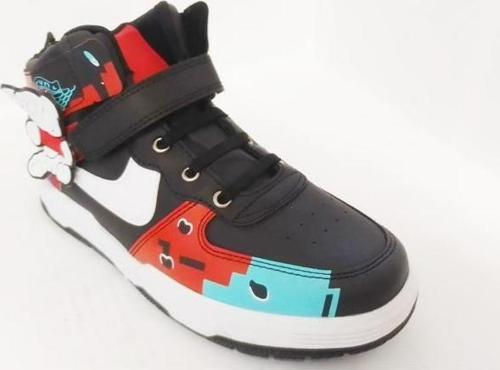 236-24 Ayıcık Maskotlu Cırtlı Erkek Çocuk Spor Bot