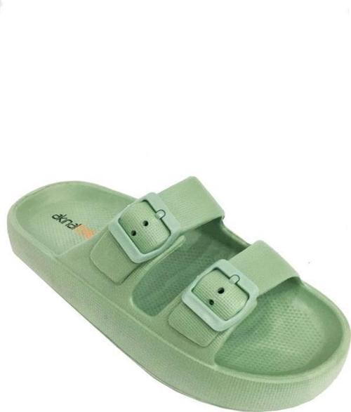 Akınal E282-24 Ortopedik Suya Dayanıklı Kadın Terlik 36-40 Pastel Yeşil