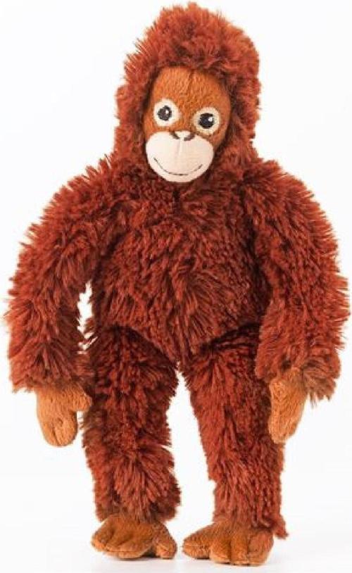 20 Cm Djungelskog Yumuşak Peluş Oyuncak Maymun Kahverengi