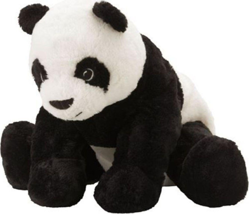 Çocuk Peluş Oyuncak Panda Meridyendukkan Siyah-Beyaz 30 Cm