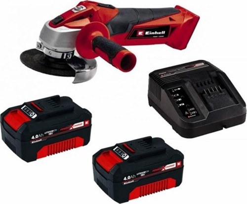 EINHELL AXXIO 125 MM 5.2 AH ÇİFT AKÜLÜ STARTER KİT TAŞLAMA MAKİNESİ