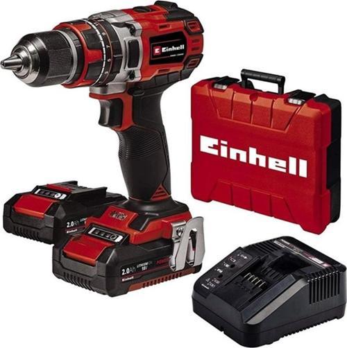 EINHELL TE-CD 18/50 Li-i BL KÖMÜRSÜZ DARBELİ MATKAP - 18V 2AH ÇİFT AKÜLÜ SET