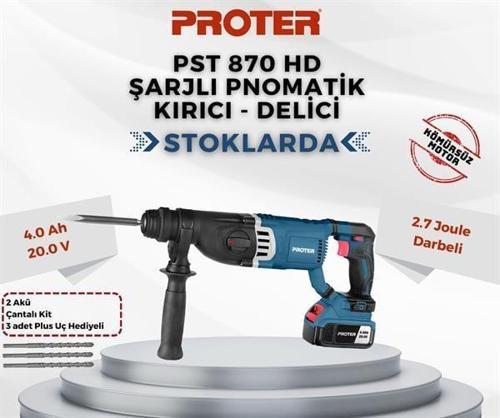 PST 870 HD 4.0 A KÖMÜRSÜZ ŞARJLI KIRICI DELİCİ