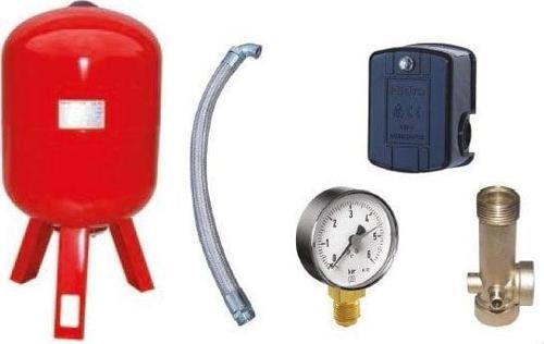 50 Litre Dikey Ayaklı Hidrofor Kiti, Hidrofor Bağlantı Takımı