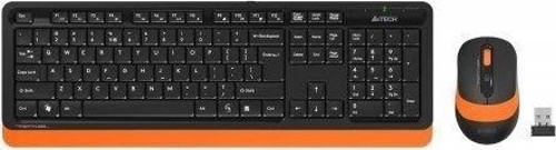 A4 Tech Fg1010 Turuncu Q Mm 2.4g Kablosuz Klavye Mouse Set