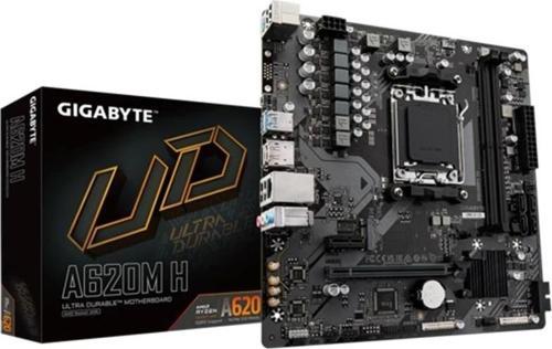 Gıgabyte A620m-h Ddr5 6400mhz 1xhdmı 1xdp 1xm.2 Usb3.2 Am5 Matx (amd 7000,8000 Ve 9000 Seri