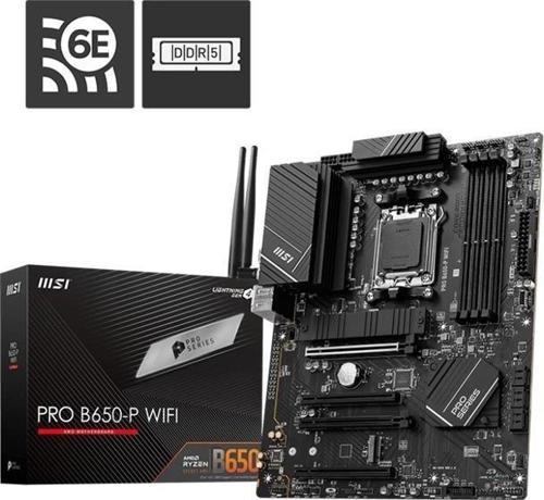 Pro B650-p Wıfı Ddr5 6000mhz 1xhdmı 1xdp 2xm.2 Usb 3.2 Atx Am5 ( Amd Am5 7000 Serili İşlemci Uyu