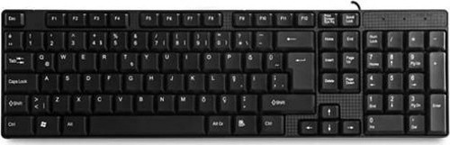 Kb-871u Sıyah Usb Q Tr Standart Kablolu Klavye