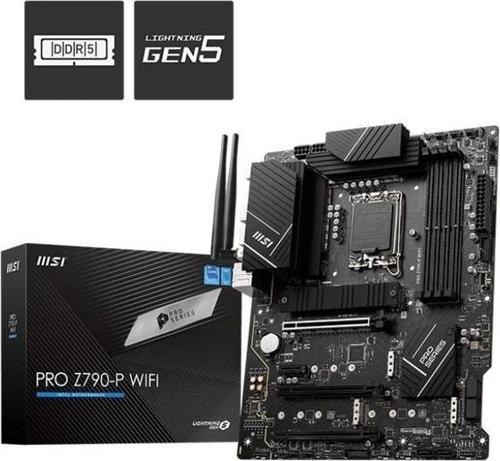Pro Z790-p Wıfı Ddr5 7000mhz 1xhdmı 1xdp 4xm.2 Usb 3.2 Atx 1700p (12. / 13. Ve 14. Nesi