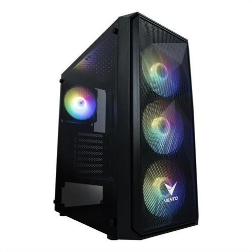 Vg10f Mid Tower, 550w 80+ Siyah, Temperli Cam, Rgb, Atx Gamıng Kasa