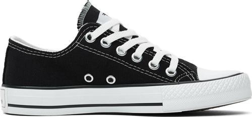 Unisex Siyah Rahat Kalıp Sneaker Ayakkabı