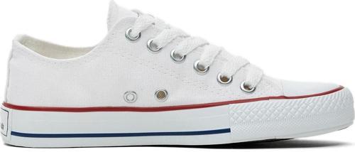 Unisex Beyaz Rahat Kalıp Sneaker Ayakkabı