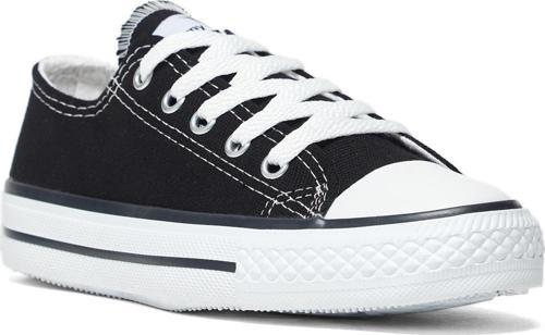 Çocuk Unisex Siyah Rahat Kalip Bağcıklı Spor Ayakkabı