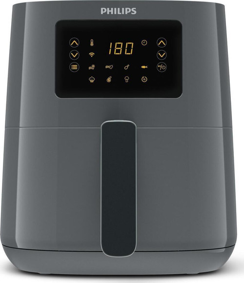 5000 Serisi Airfryer, Uzaktan Bağlantı, 0.8Kg, 4.1L Kapasite, Gri, Hd9255/60