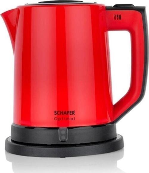 Optimal Su Isıtıcı Kettle Kırmızı