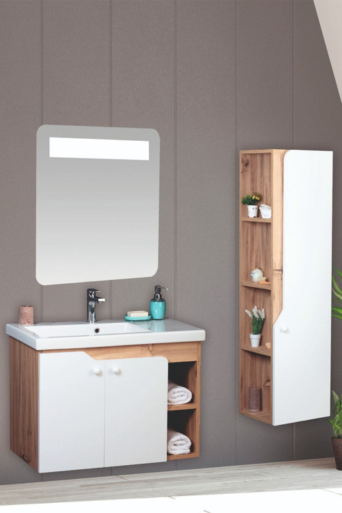 Berra 100 Cm Patik Banyo Dolabı Takım